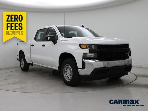 White 2021 Chevrolet Silverado 1500 Work Truck