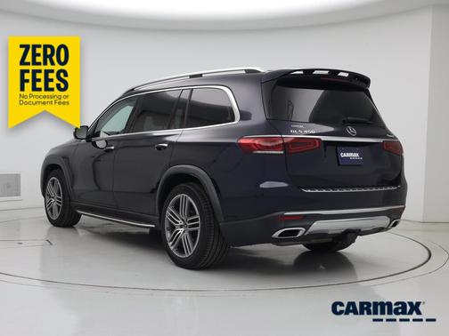 Blue 2021 Mercedes-Benz GLS 450
