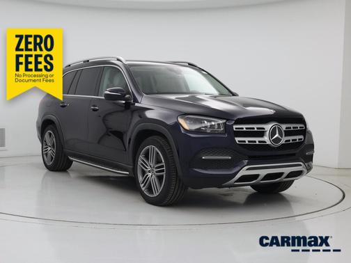 Blue 2021 Mercedes-Benz GLS 450