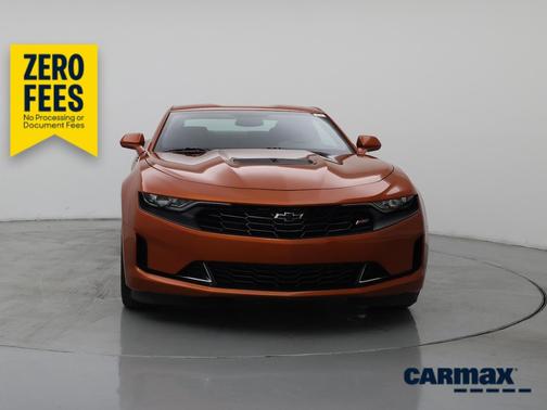 Orange 2022 Chevrolet Camaro LT1