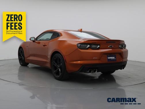 Orange 2022 Chevrolet Camaro LT1
