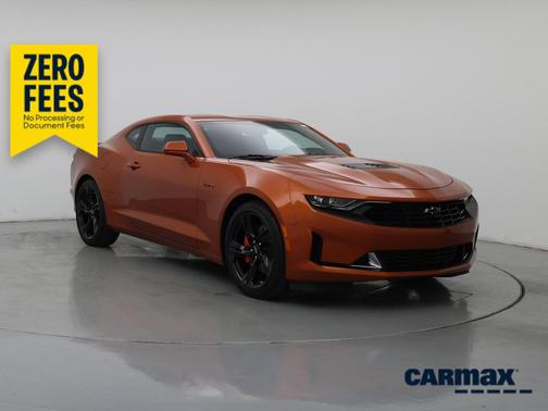 Orange 2022 Chevrolet Camaro LT1
