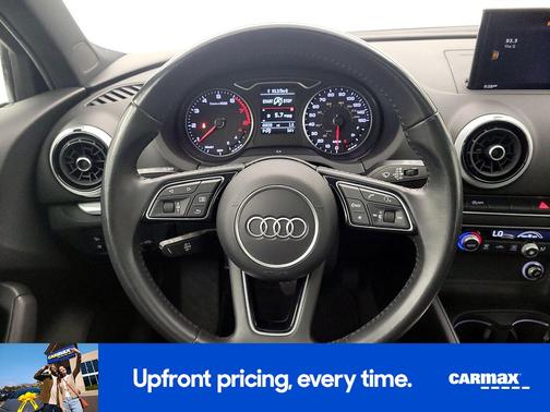 Black 2020 Audi A3 Premium