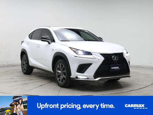 White 2021 Lexus NX 300 F-Sport