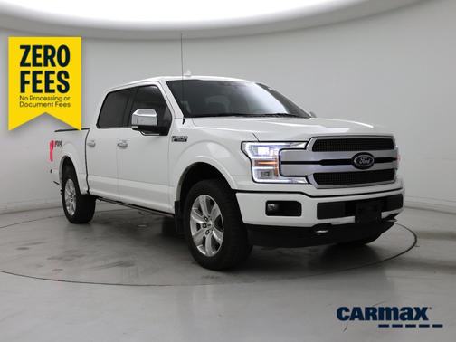 White 2020 Ford F-150 Platinum