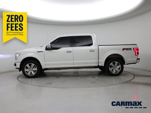 White 2020 Ford F-150 Platinum