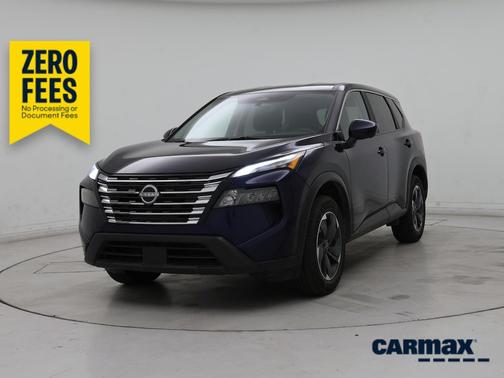Blue 2025 Nissan Rogue SV