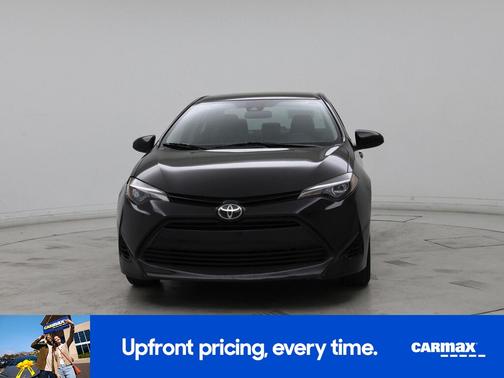 Black 2017 Toyota Corolla LE