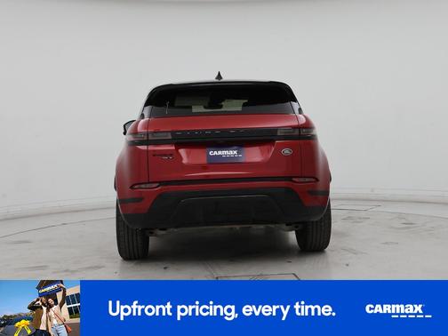 Red 2020 Land Rover Range Rover Evoque SE