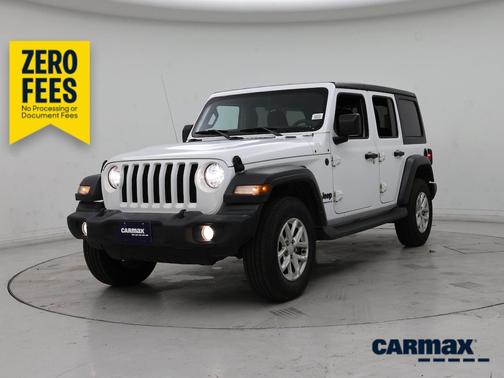 White 2023 Jeep Wrangler Unlimited Sport Altitude
