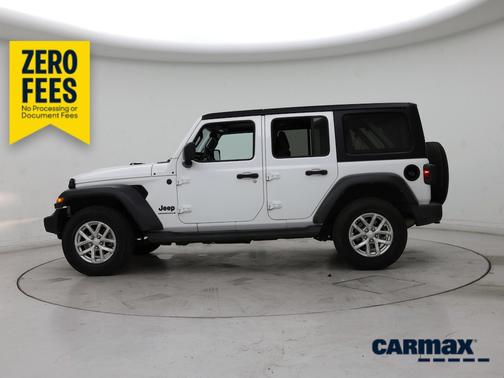 White 2023 Jeep Wrangler Unlimited Sport Altitude