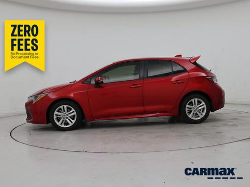 Red 2022 Toyota Corolla Hatchback SE