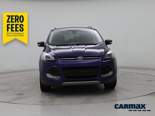Blue 2014 Ford Escape Titanium