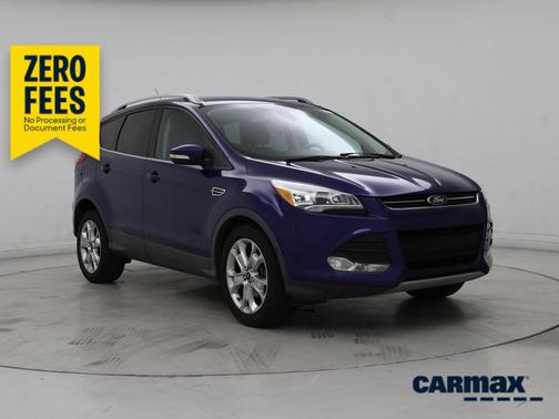 Blue 2014 Ford Escape Titanium