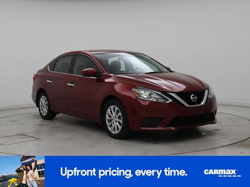 Red 2018 Nissan Sentra SV