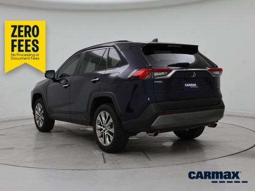 Blue 2021 Toyota RAV4 Limited