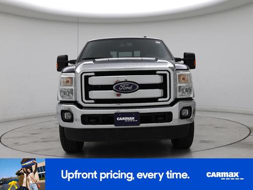 Blue 2016 Ford F-250 Lariat