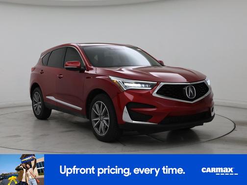 Red 2021 Acura RDX SH-AWD Technology