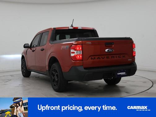 Orange 2022 Ford Maverick XLT