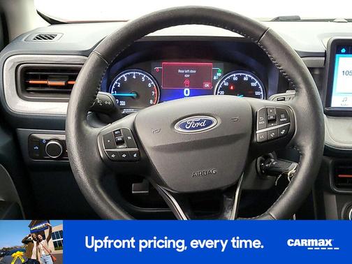 Orange 2022 Ford Maverick XLT