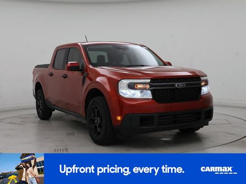 Orange 2022 Ford Maverick XLT