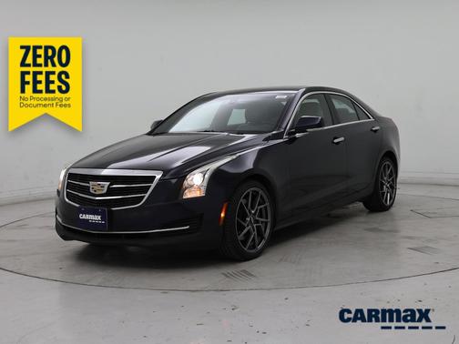 Blue 2017 Cadillac ATS Luxury