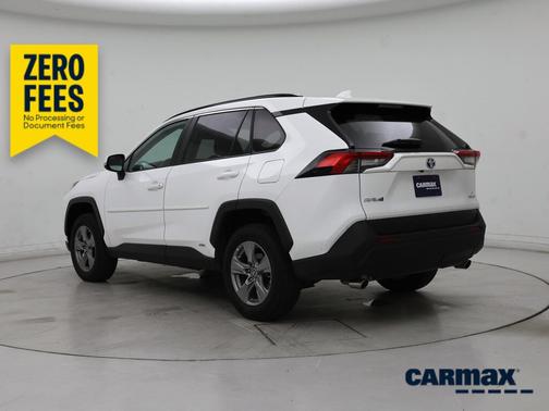 White 2024 Toyota RAV4 Hybrid LE