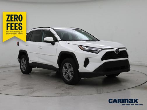 White 2024 Toyota RAV4 Hybrid LE