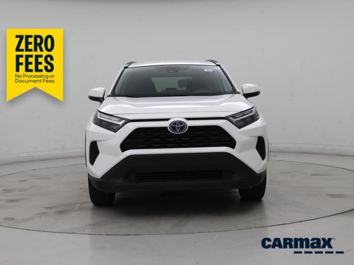 White 2024 Toyota RAV4 Hybrid LE