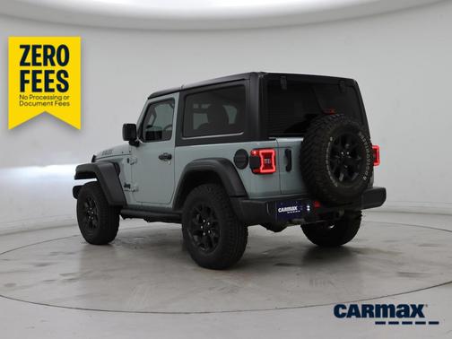 Blue 2023 Jeep Wrangler Willy's