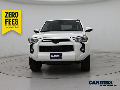 White 2021 Toyota 4Runner SR5