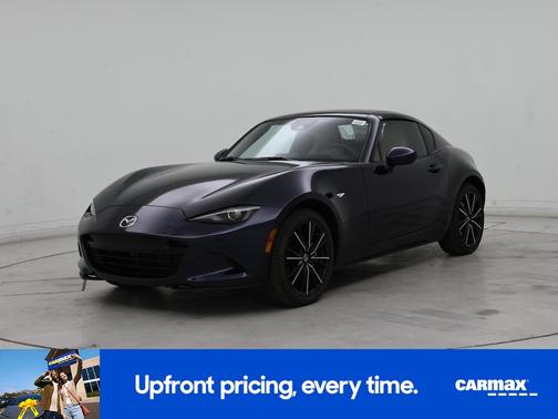 Blue 2025 Mazda MX-5 Miata RF Grand Touring