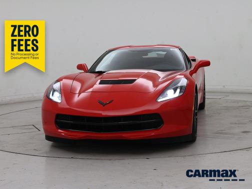 Red 2018 Chevrolet Corvette Stingray