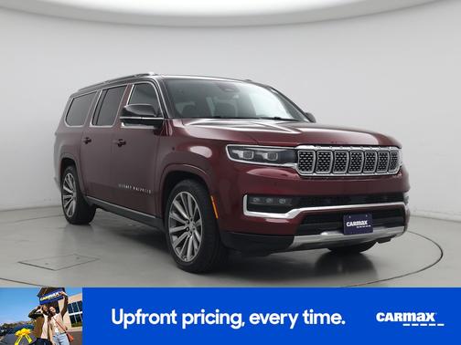 Burgundy 2023 Jeep Grand Wagoneer L Series II