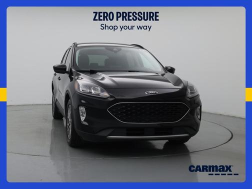 Black 2021 Ford Escape SEL