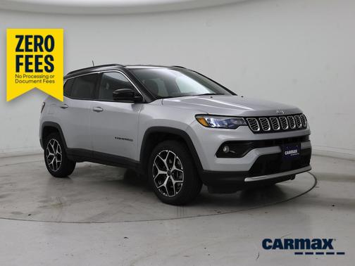 Silver 2025 Jeep Compass Limited