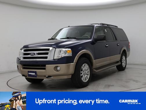 Blue 2014 Ford Expedition EL XLT