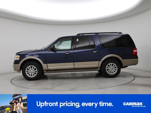 Blue 2014 Ford Expedition EL XLT