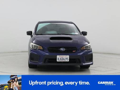 Blue 2019 Subaru WRX STI