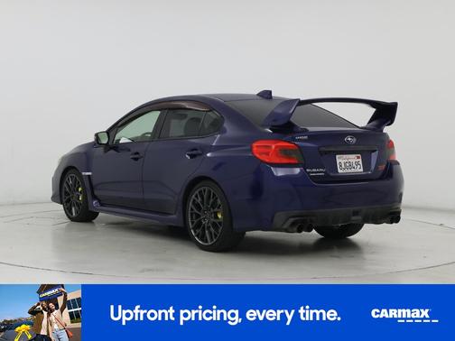 Blue 2019 Subaru WRX STI