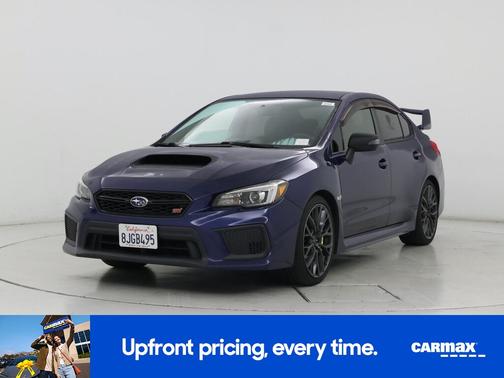Blue 2019 Subaru WRX STI