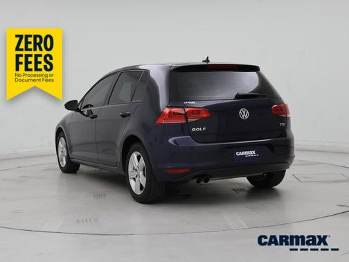 Blue 2017 Volkswagen Golf Wolfsburg Edition