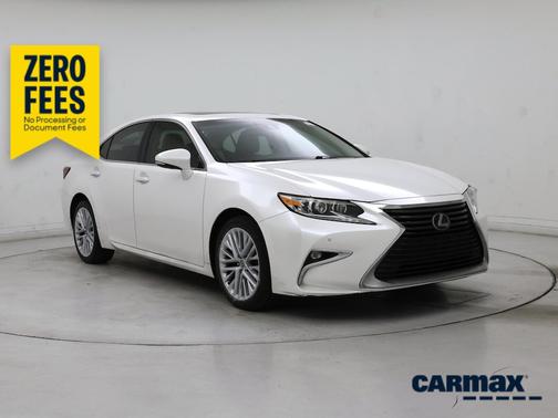 White 2017 Lexus ES 350
