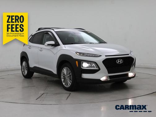 White 2021 Hyundai KONA SEL Plus