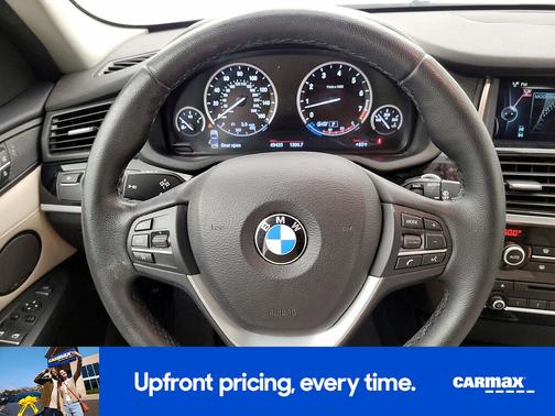 Black 2016 BMW X3 XDrive35i