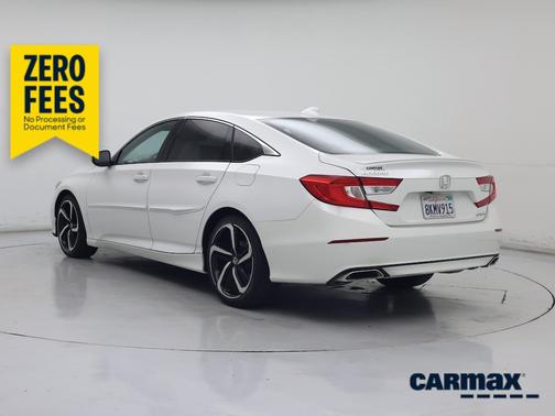 White 2019 Honda Accord Sport