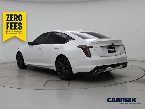 White 2020 Cadillac CT5 V