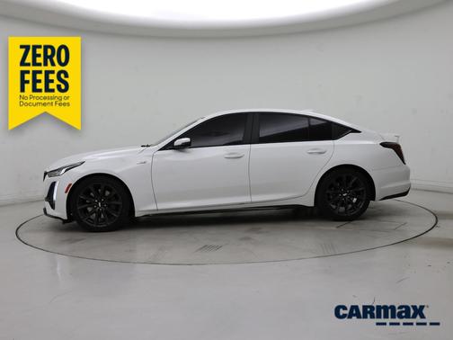 White 2020 Cadillac CT5 V