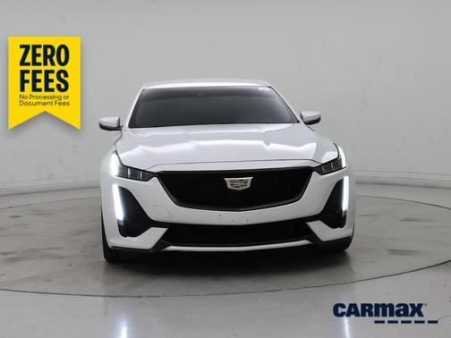 White 2020 Cadillac CT5 V