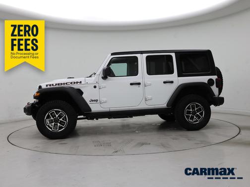 White 2025 Jeep Wrangler Rubicon